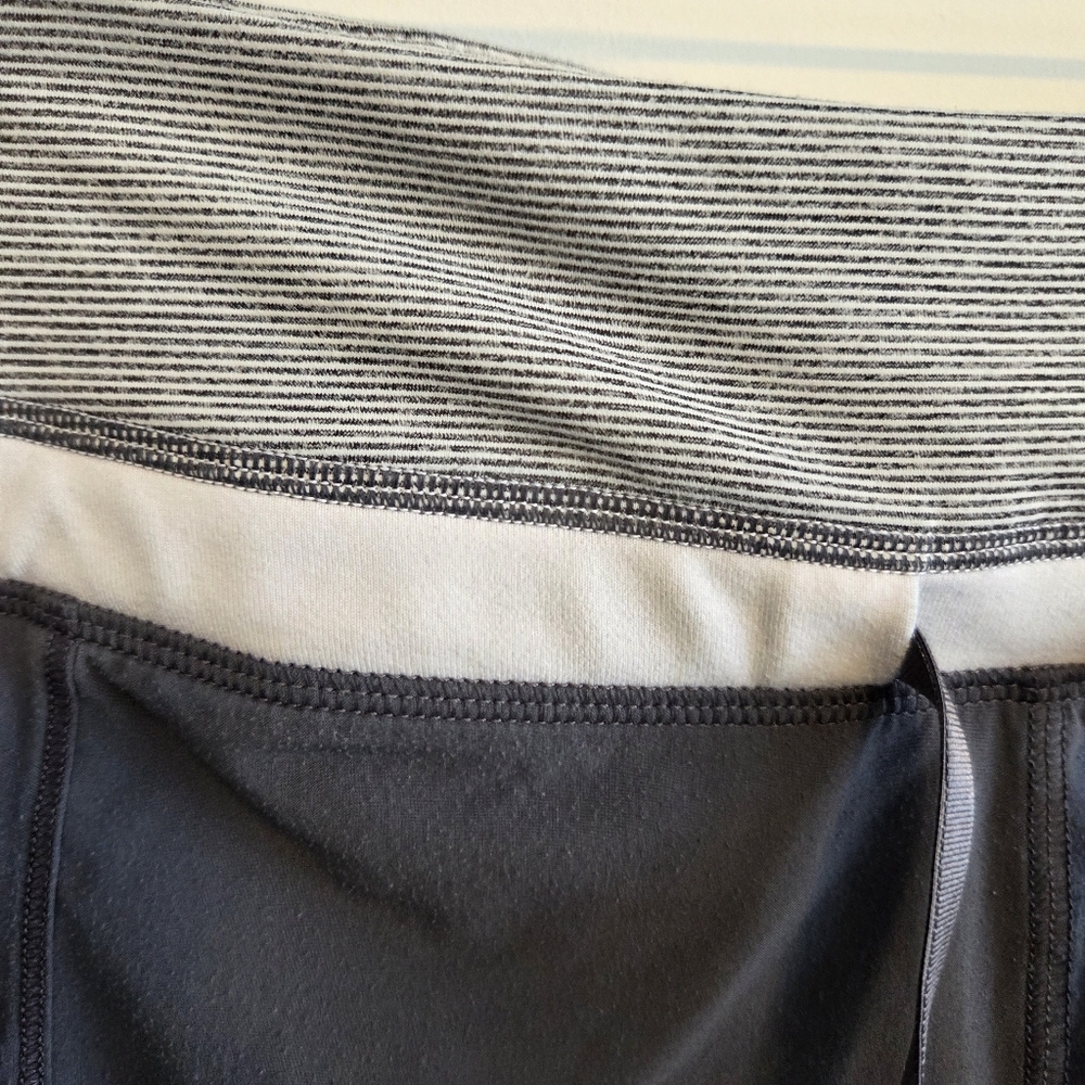 Lululemon 2.5” Inseam Charcoal Athletic Running Shorts – Built-In Liner – Size 8 - Picture 3 of 8